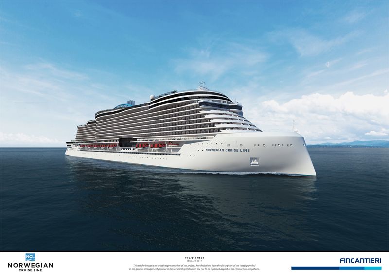 Norwegian Cruise Line muestra un adelanto de los barcos de su nuevo proyecto Leonardo
