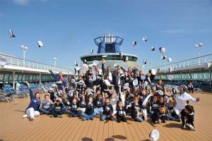 59 niños participan en ‘Capitán por un día’, el programa lúdico-educativo de Pullmantur Cruceros